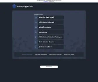 Victorycrypto.site(Home Home) Screenshot