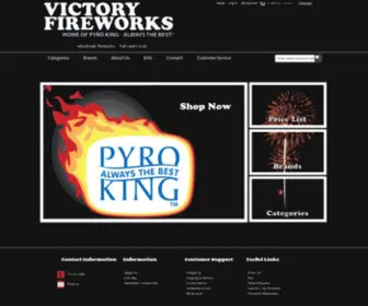 Victoryfireworkswholesale.com(Victory Fireworks Wholesale) Screenshot