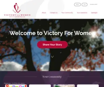 Victoryforwomen.org(Victory For Women) Screenshot