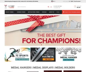 Victoryhangers.com(Medal Hangers) Screenshot