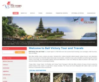 Victoryindonesia.com(Bali Victory Tour and Travel) Screenshot