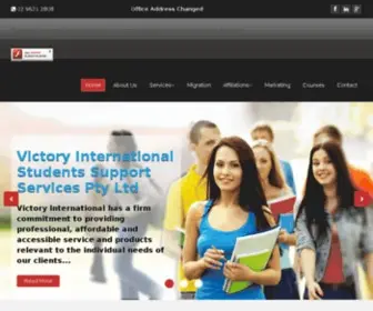 Victoryinternational.com.au(Victory Group Australia) Screenshot