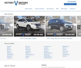 Victorymotorsofcolorado.com(Used Cars and Trucks Longmont) Screenshot