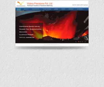 Victoryprecisions.com(Victory Precisions Pvt) Screenshot