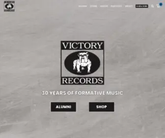 Victoryrecords.com(The Official Victory Records Website) Screenshot