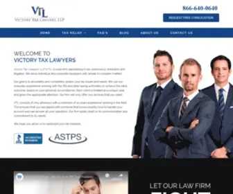 Victorytaxlaw.com(Tax Lawyers) Screenshot