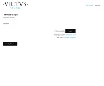 VictvsGlobal.com(My Account) Screenshot