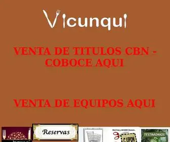 Vicunqui.com(La especialidad Prime Rib) Screenshot