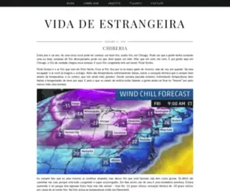 Vidadeestrangeira.com(Vida de Estrangeira) Screenshot