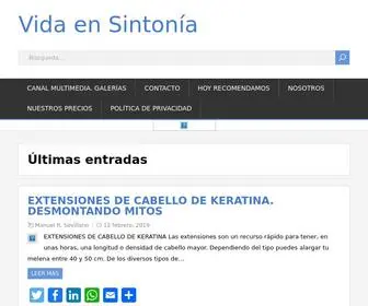 Vidaensintonia.com(Vida) Screenshot