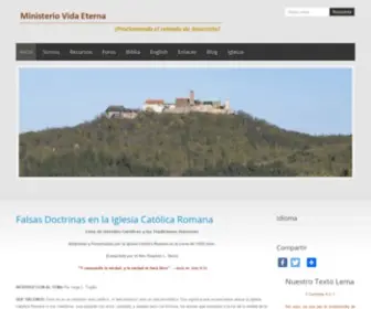 Vidaeterna.org(Inicio) Screenshot