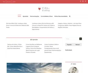 Vidaevinho.com(Vida & Vinho) Screenshot