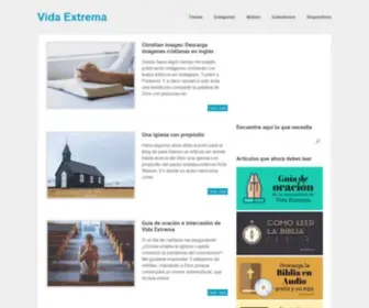Vidaextrema.org(Vida Extrema) Screenshot