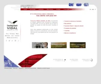 Vidal-Associates.com(VIDAL ASSOCIATES CONSULTING & SEARCH) Screenshot