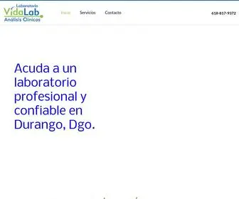 Vidalabanalisisclinicos.com(VIDALAB ANALISIS CLINICOS) Screenshot