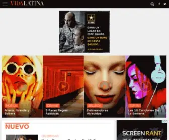 Vidalatina.com(Vida Latina Vida Latina) Screenshot
