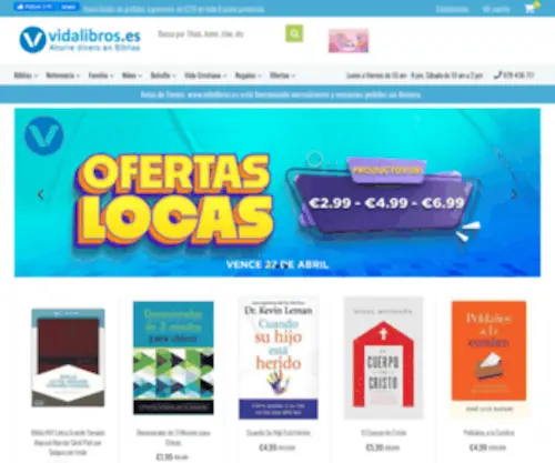 Vidalibros.es Screenshot