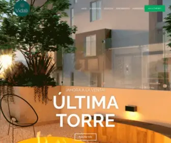 Vidali.com.gt(Vida en armonia apartamentos en zona 5) Screenshot