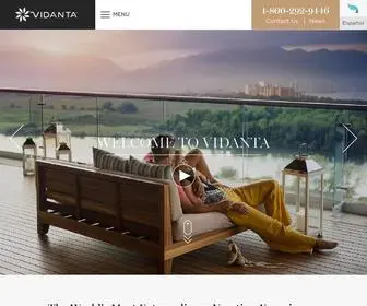 Vidanta.com(Discover your happiness through the extraordinary world of Vidanta. Vidanta) Screenshot