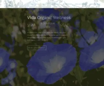 Vidaorganicwellness.com(Seal Beach) Screenshot