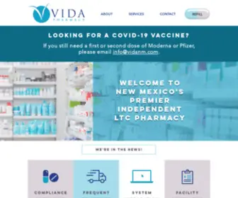 Vidapharmacy.com(Vida Pharmacy) Screenshot