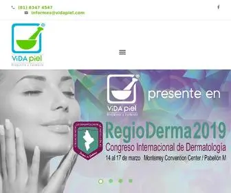 Vidapiel.com(Farmacia Dermatológica) Screenshot