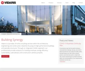 Vidaris.com(Building Synergy) Screenshot