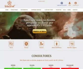 Vidatarot.com.br(Vida Tarot Cigano) Screenshot