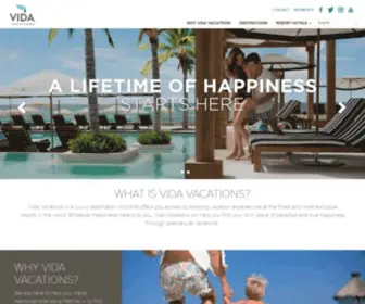 Vidavacations.com(Vida Vacations) Screenshot