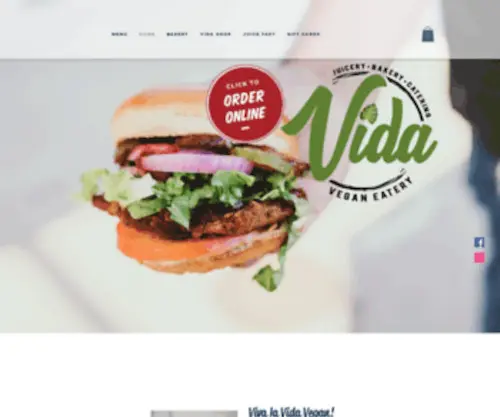 Vidavegan.co(Vida Vegan company) Screenshot