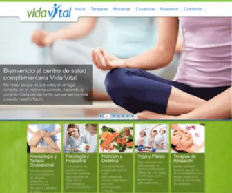 Vidavital.cl(Vida Vital) Screenshot