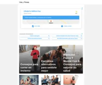 Vidayfitness.com(Consejos y Rutinas para Estar en Forma) Screenshot