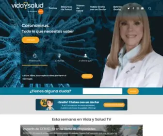Vidaysalud.com(Información sobre salud) Screenshot