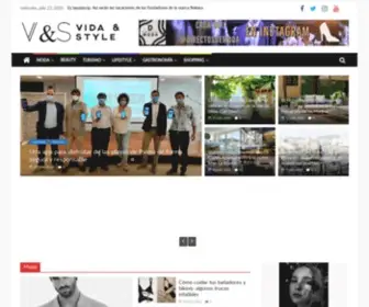 Vidaystyle.com(Vida&Style Magazine) Screenshot