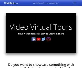 Vidboto.com(Real Estate Virtual Tours) Screenshot