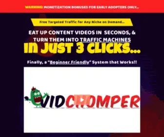 Vidchomper.com(Vid Chomper) Screenshot