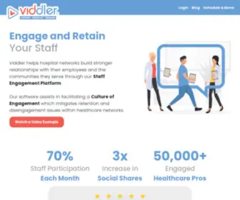 Viddler.com(Business Online Video Hosting Platform & Solutions Provider) Screenshot