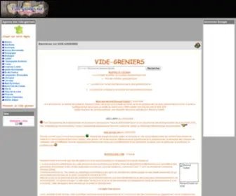 Vide-Grenier.org(Tout sur les vide) Screenshot