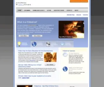 Videatives.com(Video Clips for Early Childhood & Child Development) Screenshot