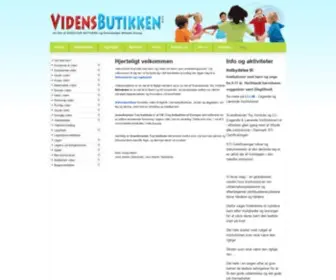 Vidensbutikken.dk(Vidensbutikken) Screenshot