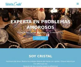 Videntecristal.com(Vidente Cristal) Screenshot