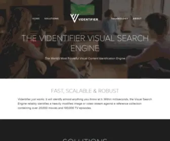 Videntifier.com(Video Identification) Screenshot