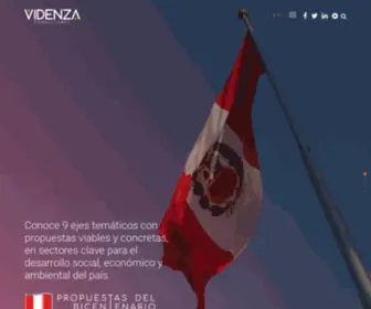 Videnza.org(Videnza Consultores) Screenshot