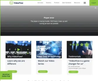 Video-Flow.com(Broadcast With CONFIDENCE) Screenshot