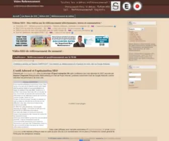 Video-Referencement.fr(Vidéos SEO) Screenshot