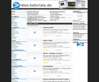 Video-Tutorials.de(Video Tutorials) Screenshot