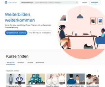 Video2Brain.com(LinkedIn Learning mit Lynda) Screenshot