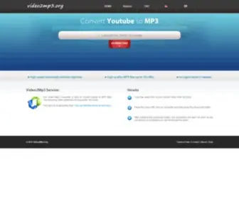 Video2MP3.org(Youtube Video to MP3 Converter) Screenshot