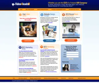 Video4Leads.com(Internet Video Marketing) Screenshot