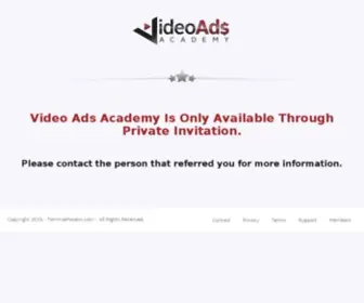 Videoadsacademy.com(Video Ads Academy) Screenshot